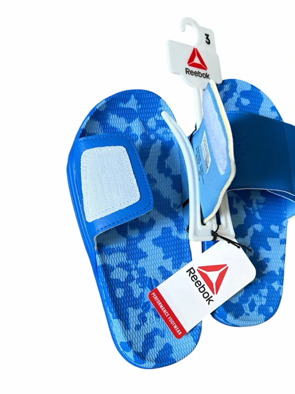 Reebok | Kids Blue slide-ons